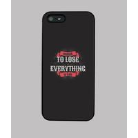 nothing to lose iphone 5 / 5s box