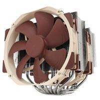 noctua nh d15 dual radiator quiet cpu cooler with two nh a15 fans