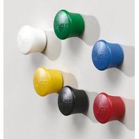 NOBO MAGNETIC DRAWING PINS TUB 12 ASST
