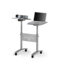 NOBO MULTI MEDIA TROLLEY TITANIUM