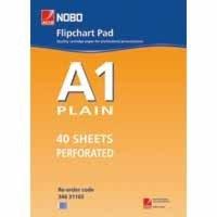 Nobo Flip Pad A1 Plain Fpa1 - 5 Pack