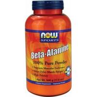 NOW Beta-Alanine Powder 500 Grams Unflavored