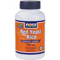 NOW Red Yeast Rice 600mg/120 Vcaps