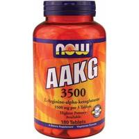 NOW AAKG 3500 180 Tablets