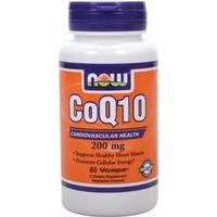 NOW CoQ10 200mg/60 Vcaps