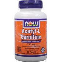 NOW Acetyl L-Carnitine Tablets 750mg/90 Tablets