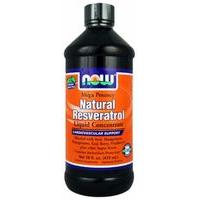 NOW Natural Resveratrol Liquid Concentrate 16 Fl. Oz. Berry