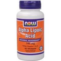 NOW Alpha Lipoic Acid 100mg/60 Vcaps