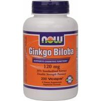 NOW Ginkgo Biloba 120 200 Vcaps