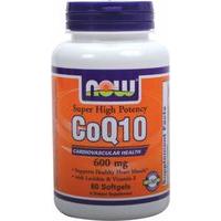 NOW CoQ10 600 600mg/60 Softgels