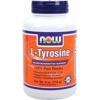 now l tyrosine powder 113 grams unflavored