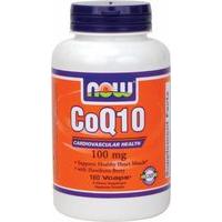 NOW CoQ10 100mg + Hawthorn Berry 180 Vcaps