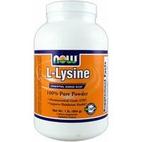 NOW L-Lysine Powder 1 Lb. Unflavored