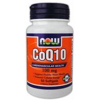 now coq10 with vitamin e 100mg50 softgels