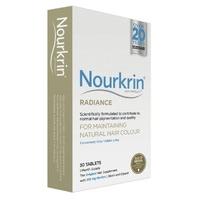 nourkrin radiance for hair colour tablets x 30