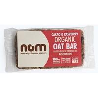 Nom Foods Organic Cacao Raspberry Bar 52g