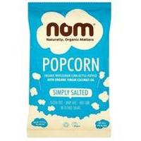 Nom Foods Simply Salted Organic Popcorn 20g