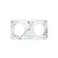 Nougat London Elegant Glass Arc Pink Flowers