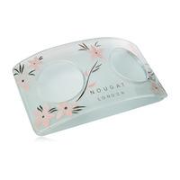 Nougat London Elegant Glass Arc White Flowers