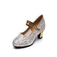 non customizable womens latin sparkling glitter heels indoor buckle sp ...