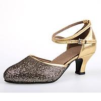 non customizable womens dance shoes sparkling glitter paillette sparkl ...