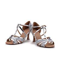 non customizable womens dance shoes satin satin latin salsa sandals he ...