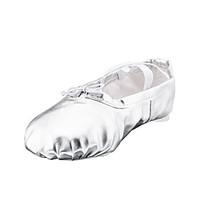 No Kids\' Ballet Faux Leather Flats Indoor Bow(s) Flat Heel Ruby Sliver Gold