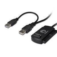 novatech usb 20 to 2535 ide sata hdd adapter cable with power supply