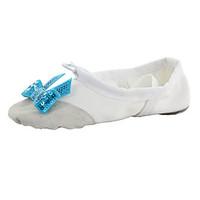 non customizable kids ballet fabric flats indoor bows flat heel blushi ...