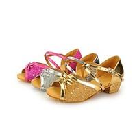 non customizable kids latin paillette sandals sequin buckle low heel s ...