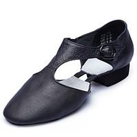 Non Customizable Women\'s Dance Shoes Leather Ballet Flats Flat Heel Performance