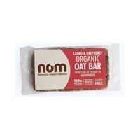 nom foods organic cacao raspberry bar 52g 12 pack 12 x 52g