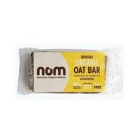 nom foods organic banana bar 52g 12 pack 12 x 52g