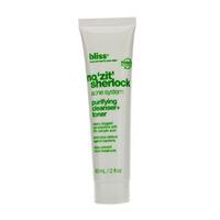 no zit sherlock purifying cleanser toner 60ml2oz