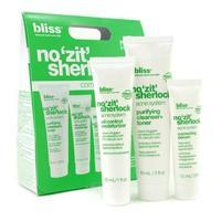 No Zit Sherlock Complete Acne System: Purifying Cleanser + Moisturizer + Serum 3pcs