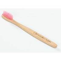 Nordics Bamboo Kids Toothbrush Pink Bristles