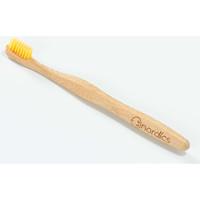 nordics bamboo toothbrush yellow bristles