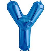 Northstar 34 Inch Letter Balloon Y Blue