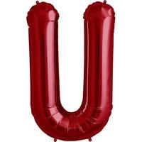 Northstar 34 Inch Letter Balloon U Red