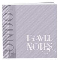 notepad favour with personalised vintage travel cover assortment
