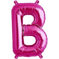 Northstar 16 Inch Letter Balloon B Magenta