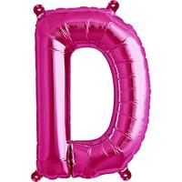 Northstar 16 Inch Letter Balloon D Magenta