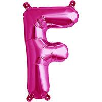 Northstar 16 Inch Letter Balloon F Magenta