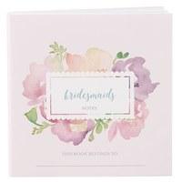 Notepad Favour with Personalised Garden Party Cover - Bridal Party Assortment