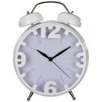 Nostalgia Table Clock Jumbo Silent (White)