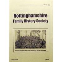 Nottinghamshire Family History Society Vol 13 No 3 - July 2010