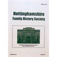 nottinghamshire family history society vol 13 no 8