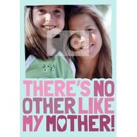 no other like mother photo upload mothers day card