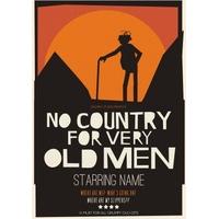 No Country for Very Old Men | Personalised Card