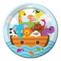 Noah\'s Ark Paper Paper Party Plates